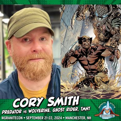 Please welcome, Cory Smith! - Granite State Comic Con